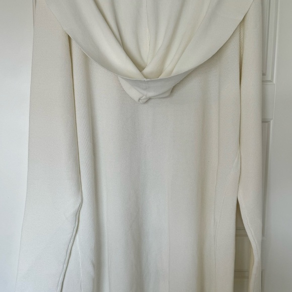 OAT NEW YORK Women XXL Cardigan Luxury Clothing Long Sleeve Hooded Open‎ Front - Picture 4 of 10